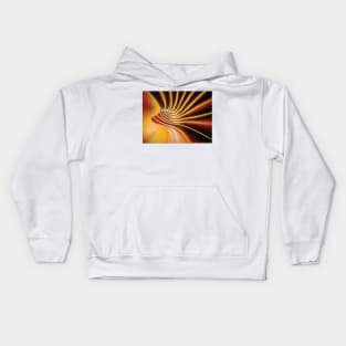 orange flow Kids Hoodie